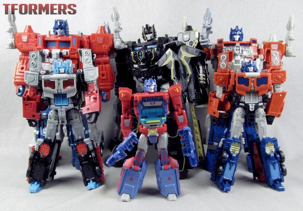 Photo Every Optimus Prime Released In Generations Titans Return (1 of 1)